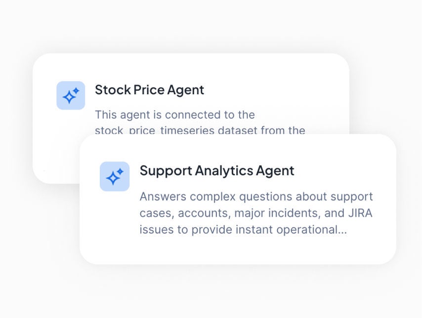 Agents in Snowflake Intelligence