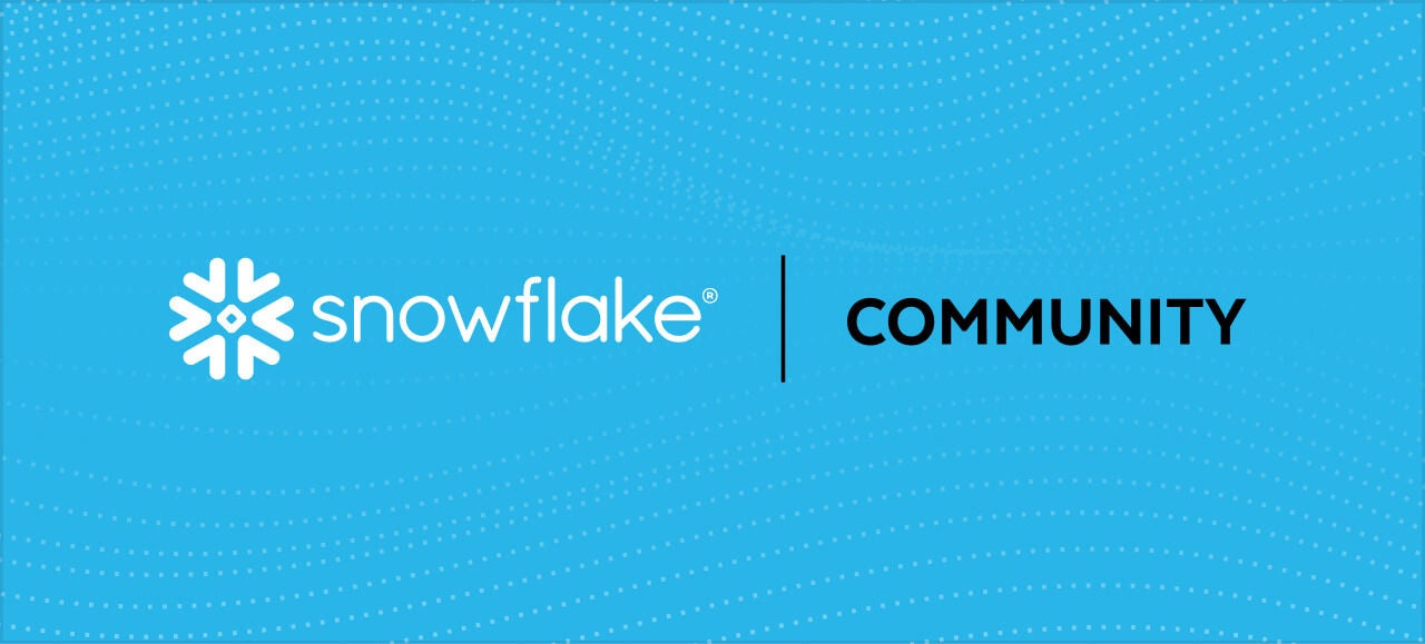 Snowflake Community logo