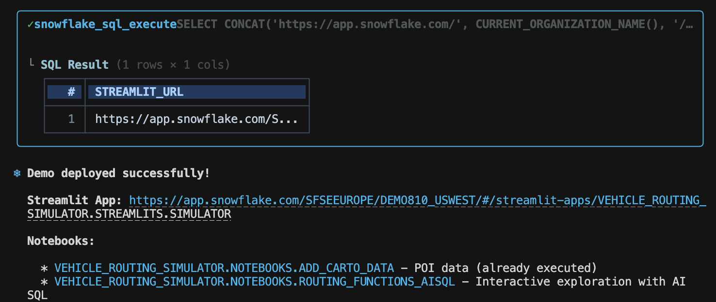 Demo Deployed Successfully