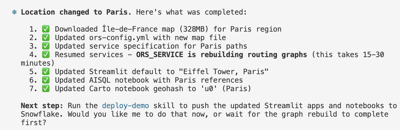 Location Customization Complete