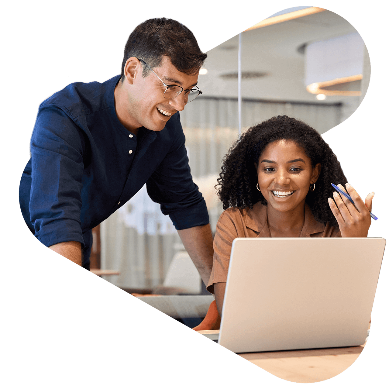 Woman outside at a music festival