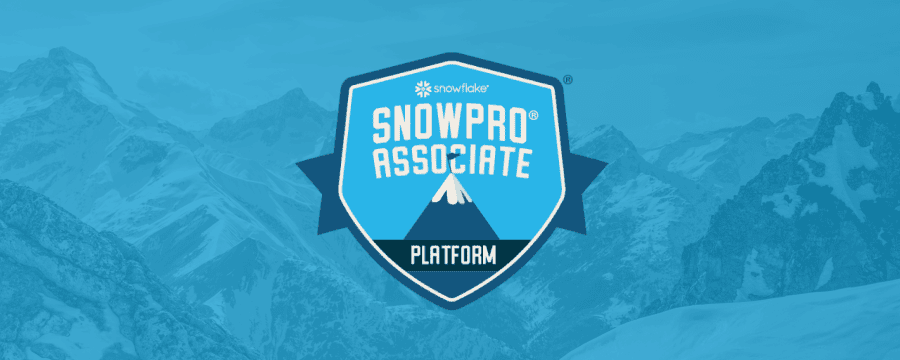 snowpro associate: platform
